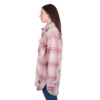 dux bak womens elk overshirt pink 3