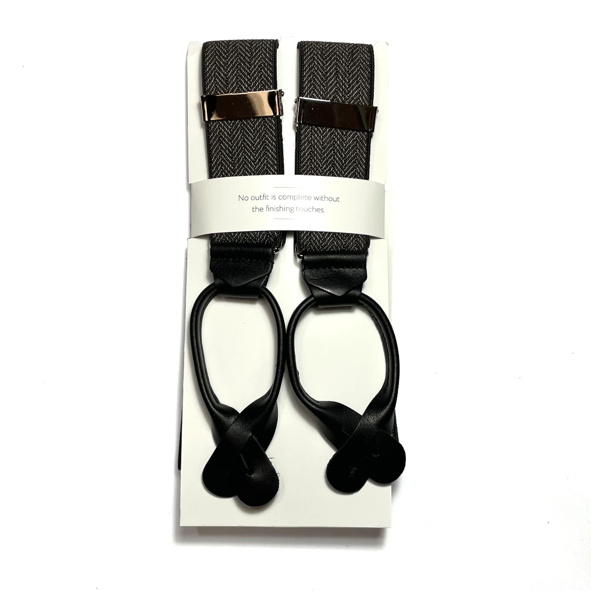 fellini chevron marron y back button braces 1