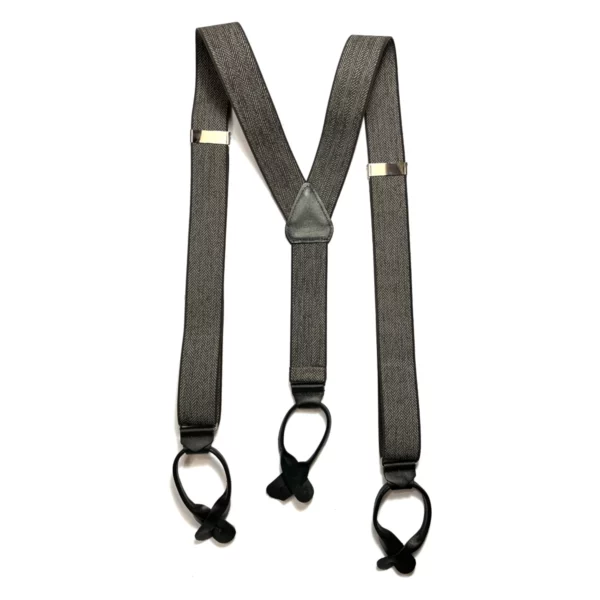fellini chevron marron y back button braces 2