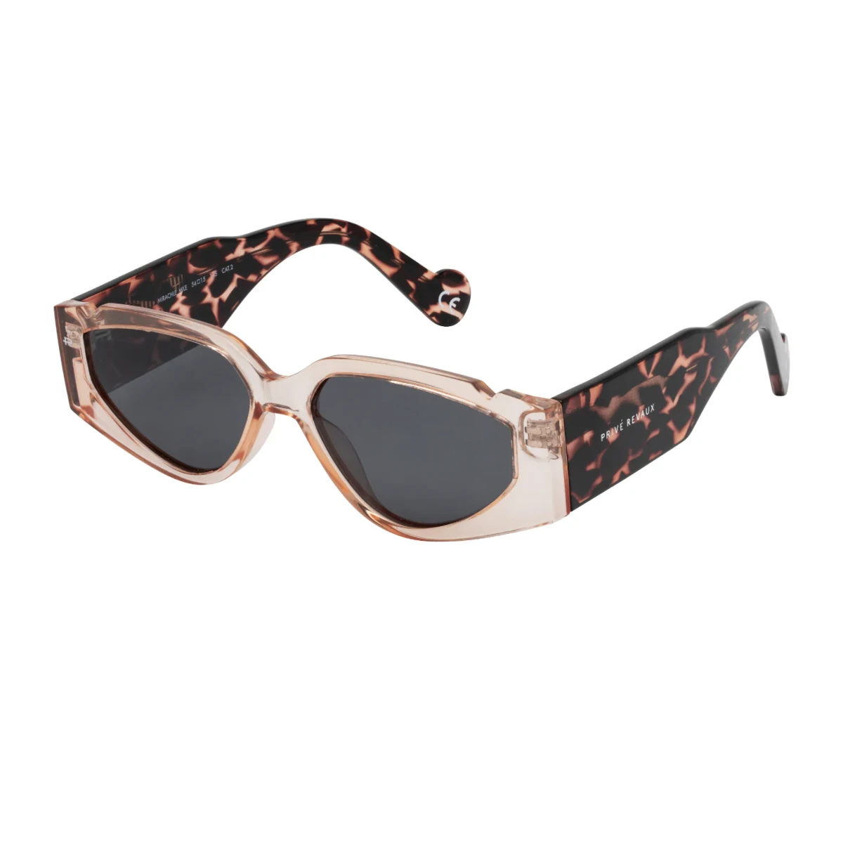 prive revaux miracle mile blush pink sunglasses 3