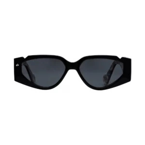 privé revaux miracle mile caviar black sunglasses