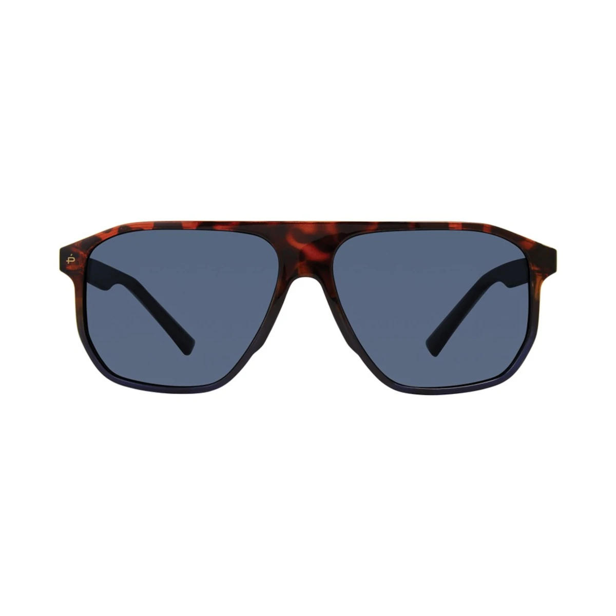 privé revaux the cruz brown tort blue sunglasses