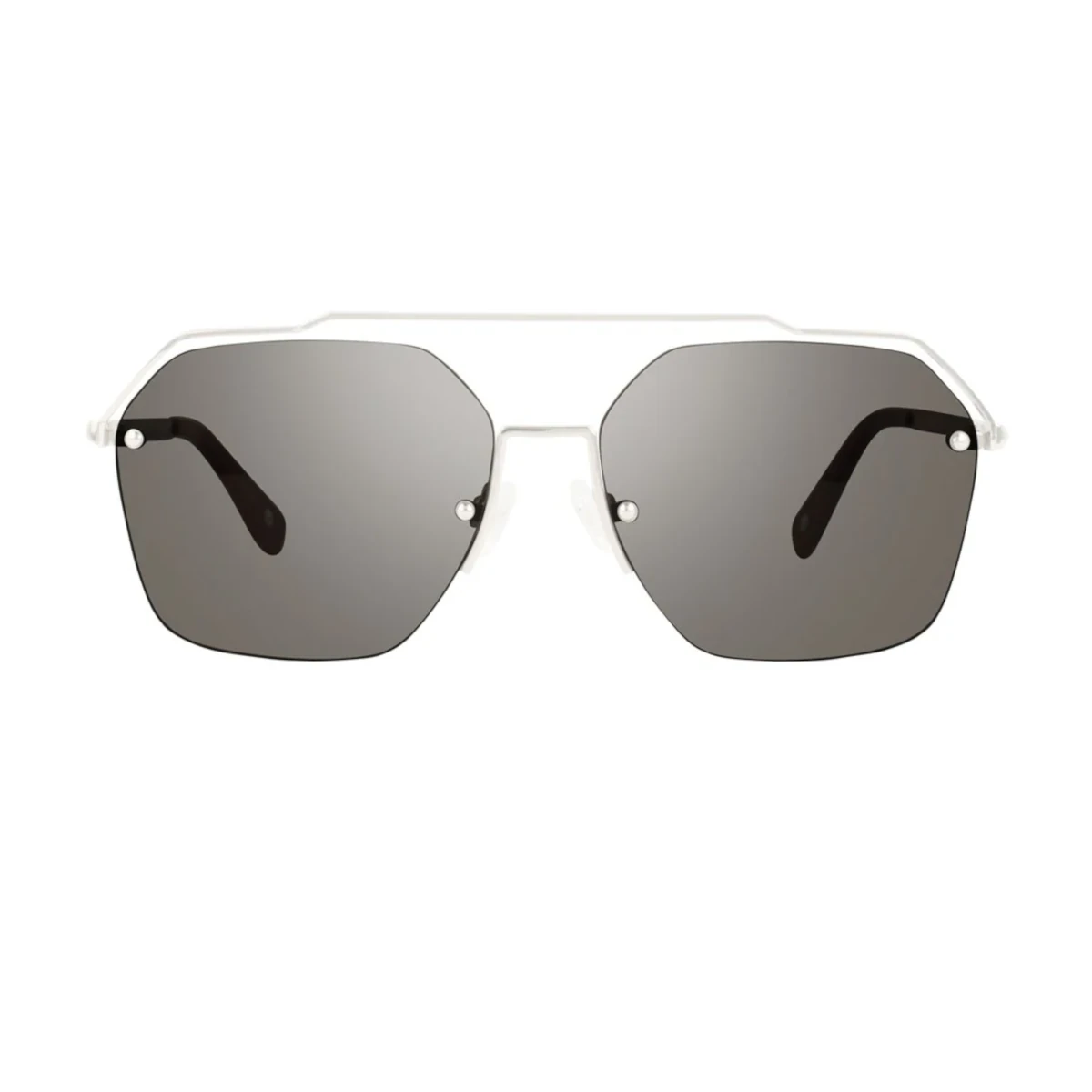 prive revaux the one antique silver sunglasses 1