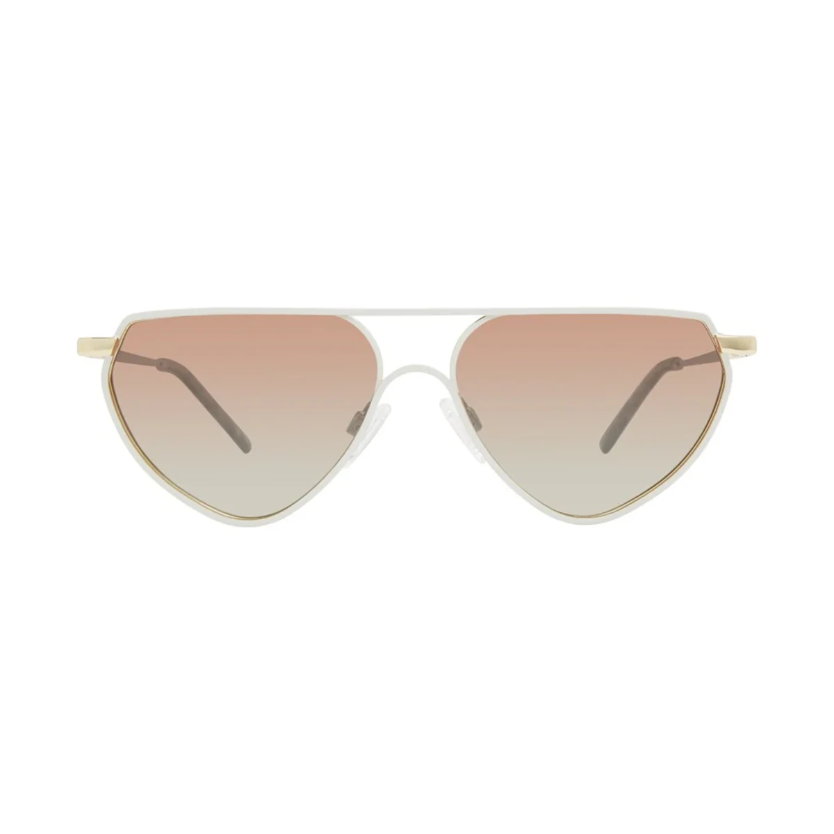 prive revaux the pixie splash white gold sunglasses