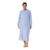 schrank zip embroidered gown blue 1