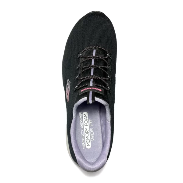 skechers summits radiant flow black multi 6