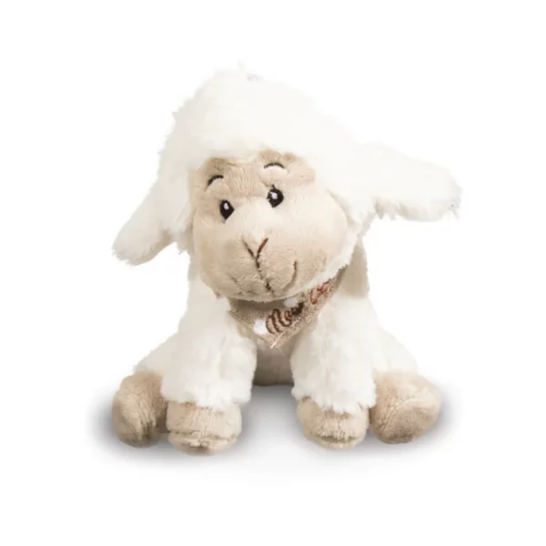 stbb sheep toy beige bandana 18cm