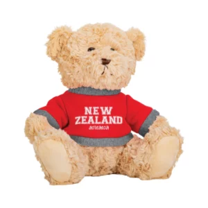tbrjnz teddy bear with red jumper new zealand 20cm