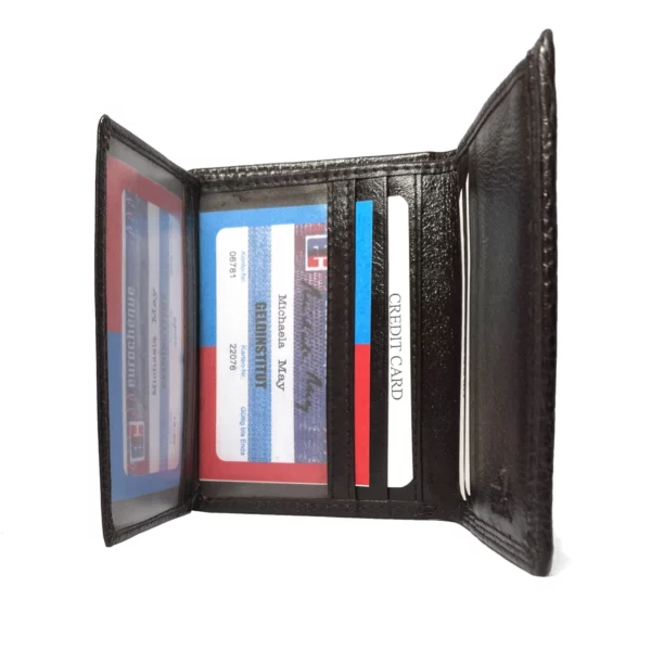 leder street manukau leather billfold card holder w165 6