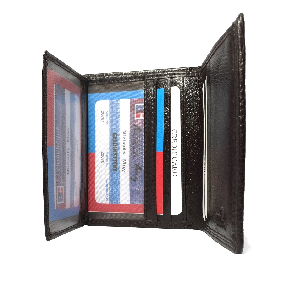 leder street manukau leather billfold card holder w165 6