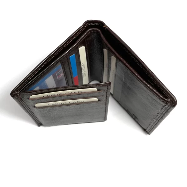 leder street manukau leather billfold card holder w165 7