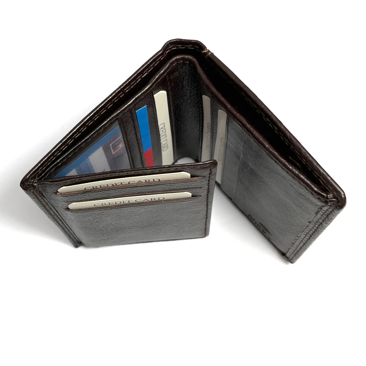 leder street manukau leather billfold card holder w165 7