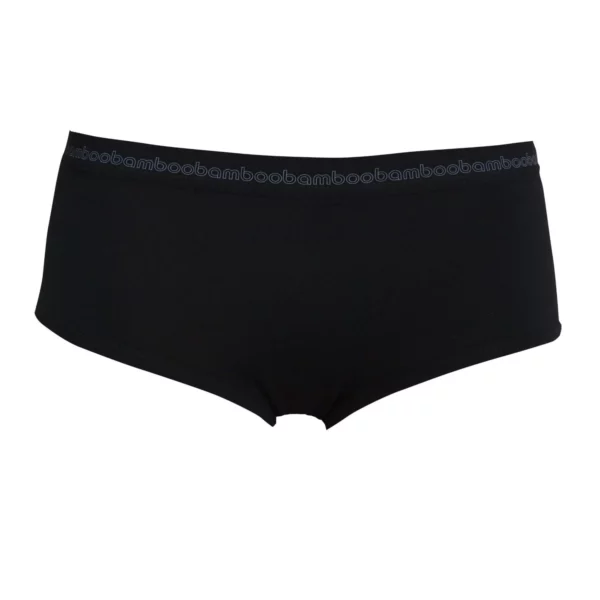 bamboo boyleg brief black