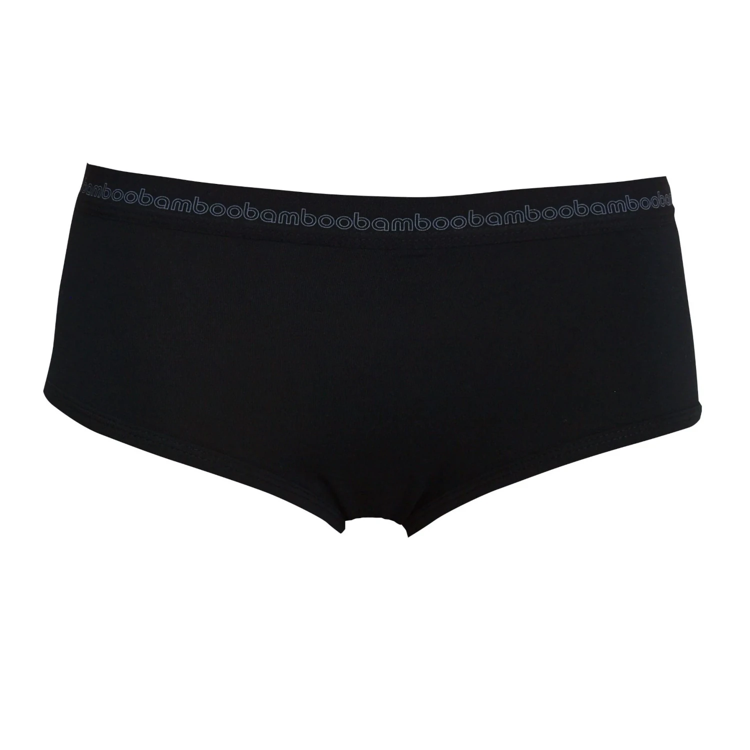 bamboo boyleg brief black