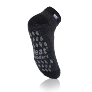 heat holders mens ankle socks black 1