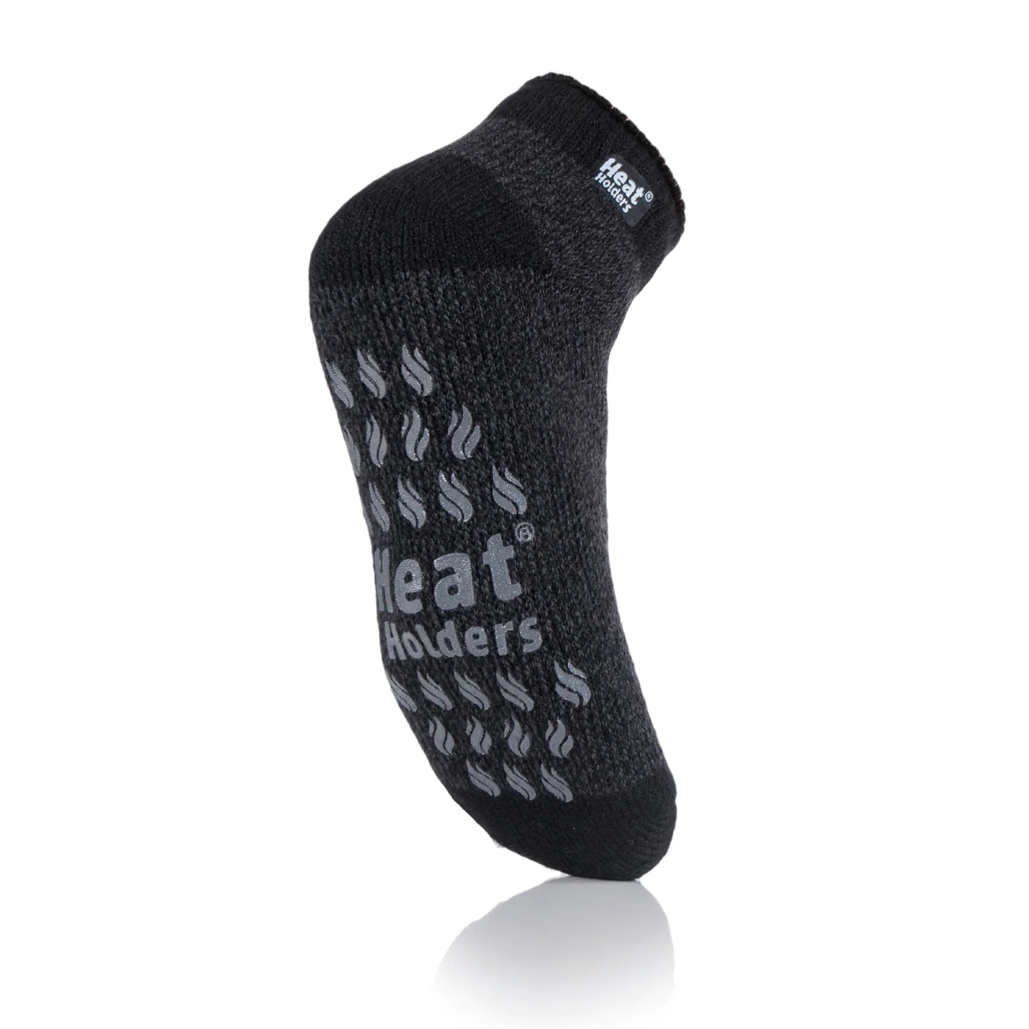 heat holders mens ankle socks black 1
