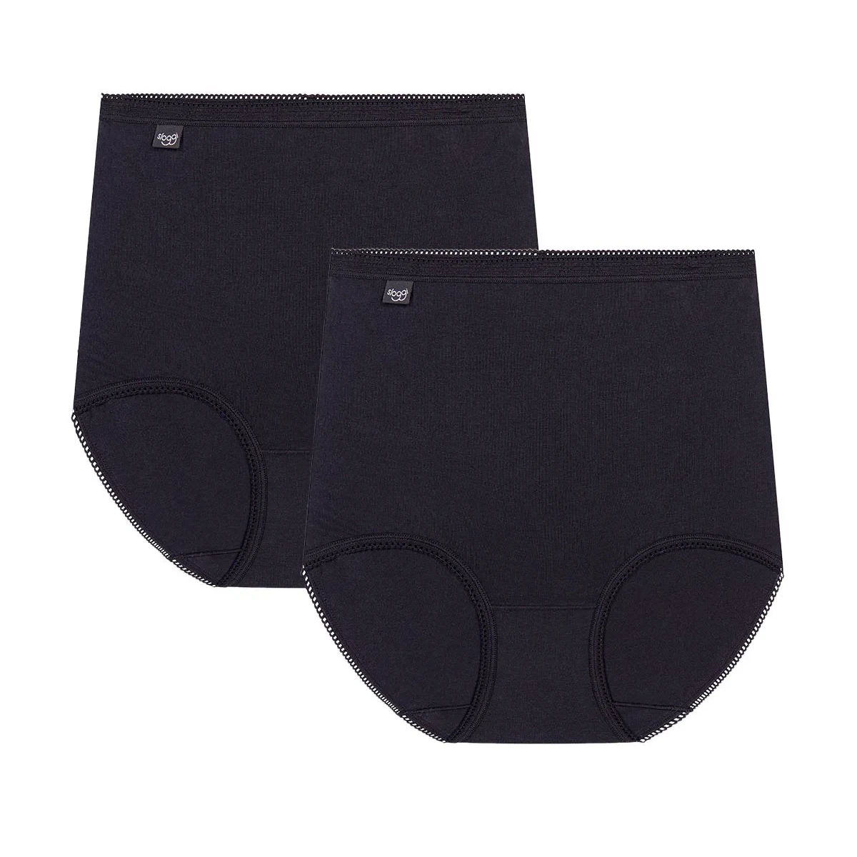sloggi maxi brief 2 pack black 10054778 0004 1