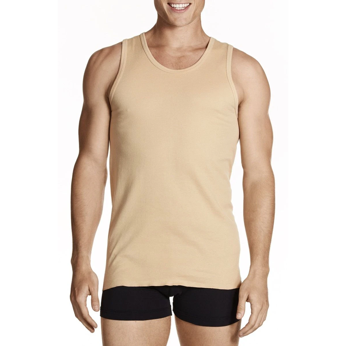 athletic singlet tan m01122 tan 1