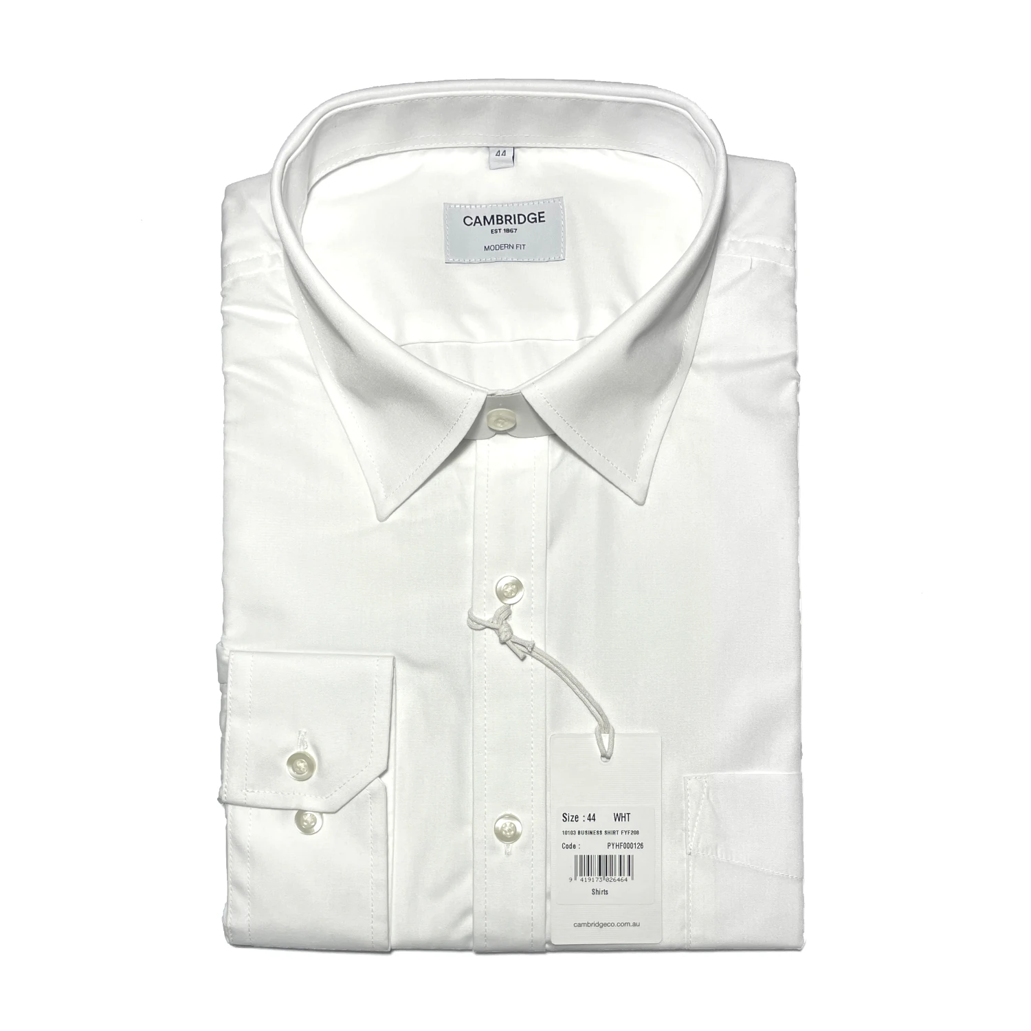 cambridge white business shirt 1