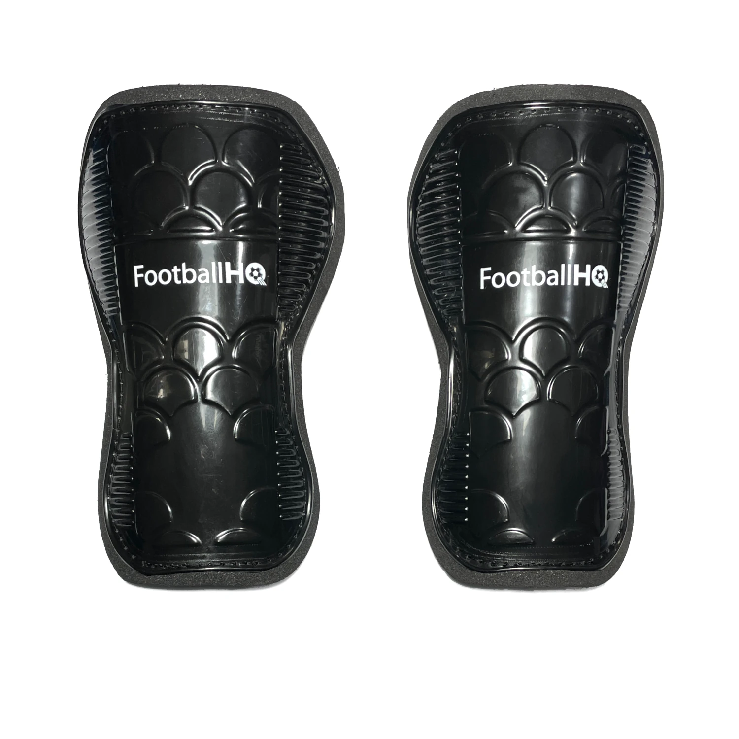 football hq training shin guards black 1