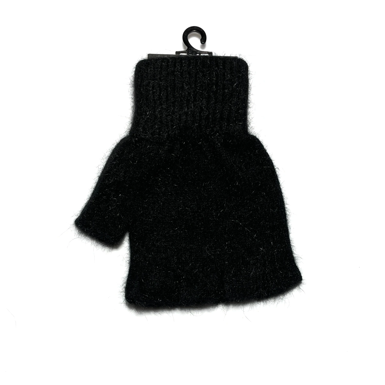 mkm mx103 possum merino fingerless glove black 2