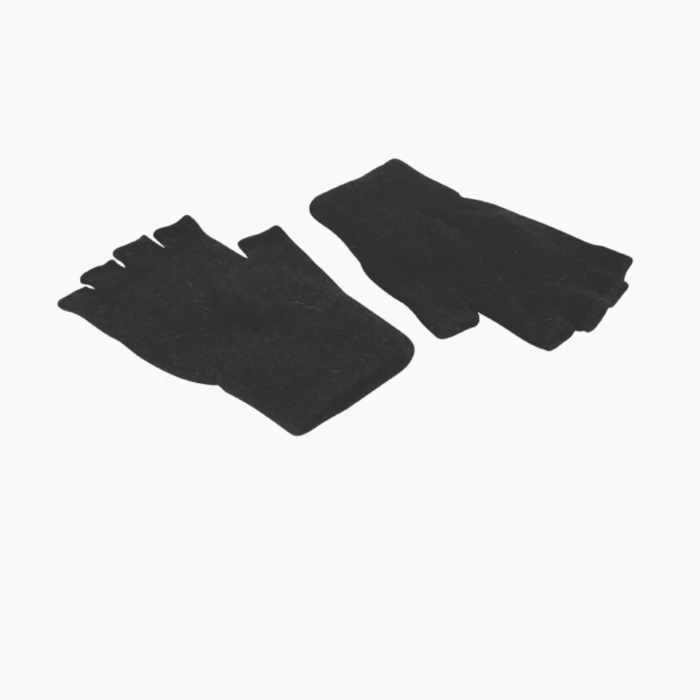 mkm mx103 possum merino fingerless glove black 3