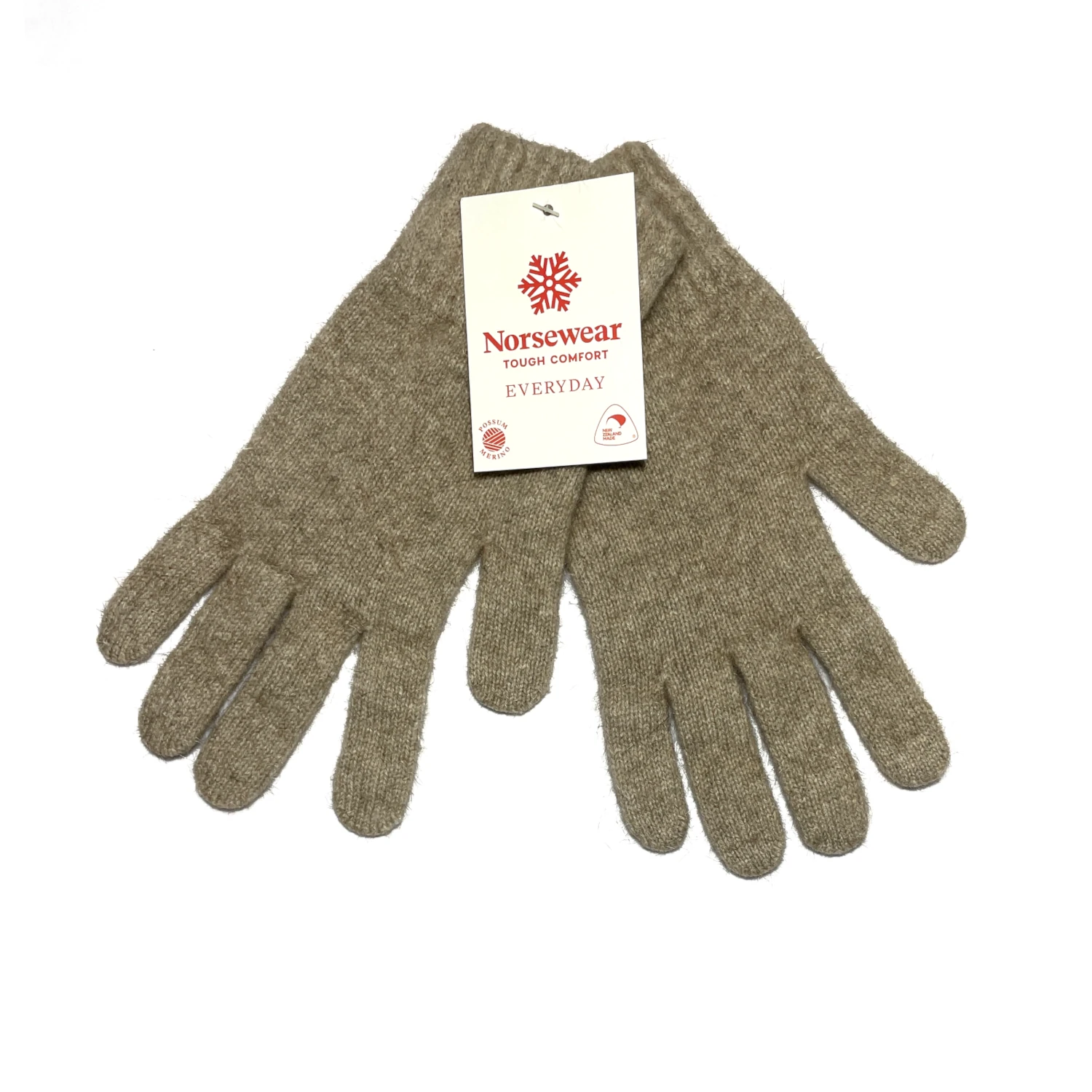 norsewear possum merino glove natural 2