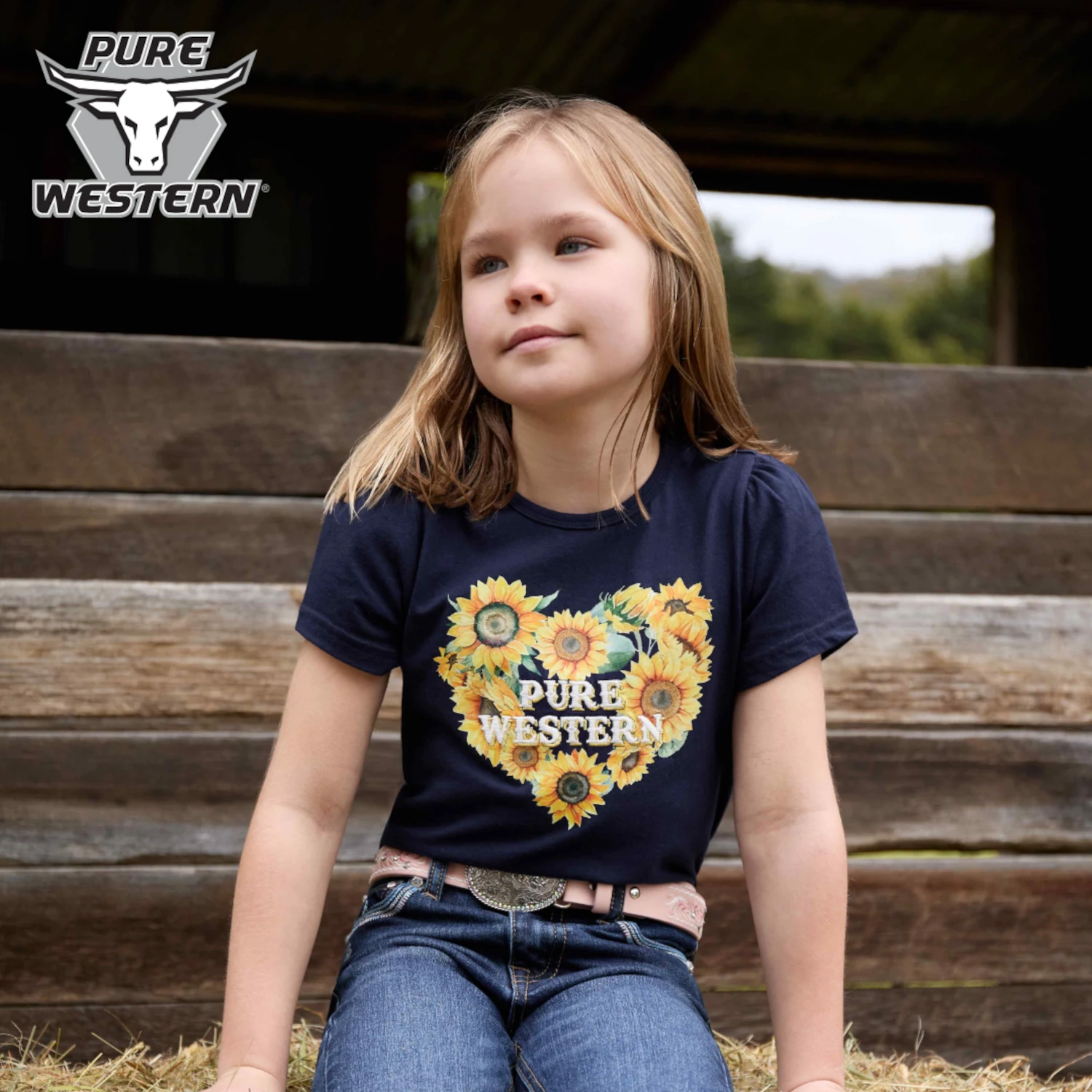 pure western girls marissa tee 6