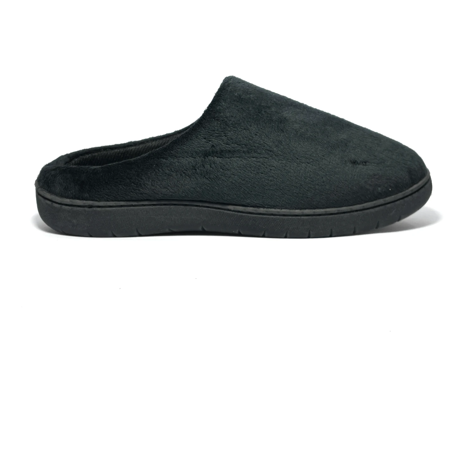 retts ladies half slipper black 3
