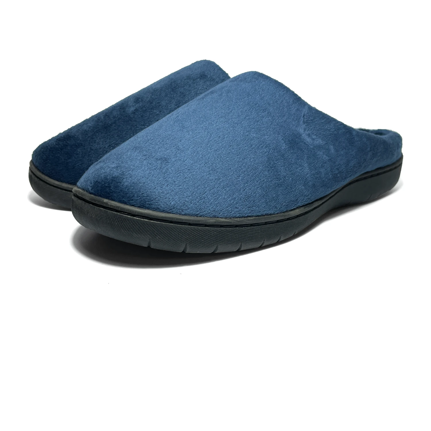 retts ladies half slipper blue 1