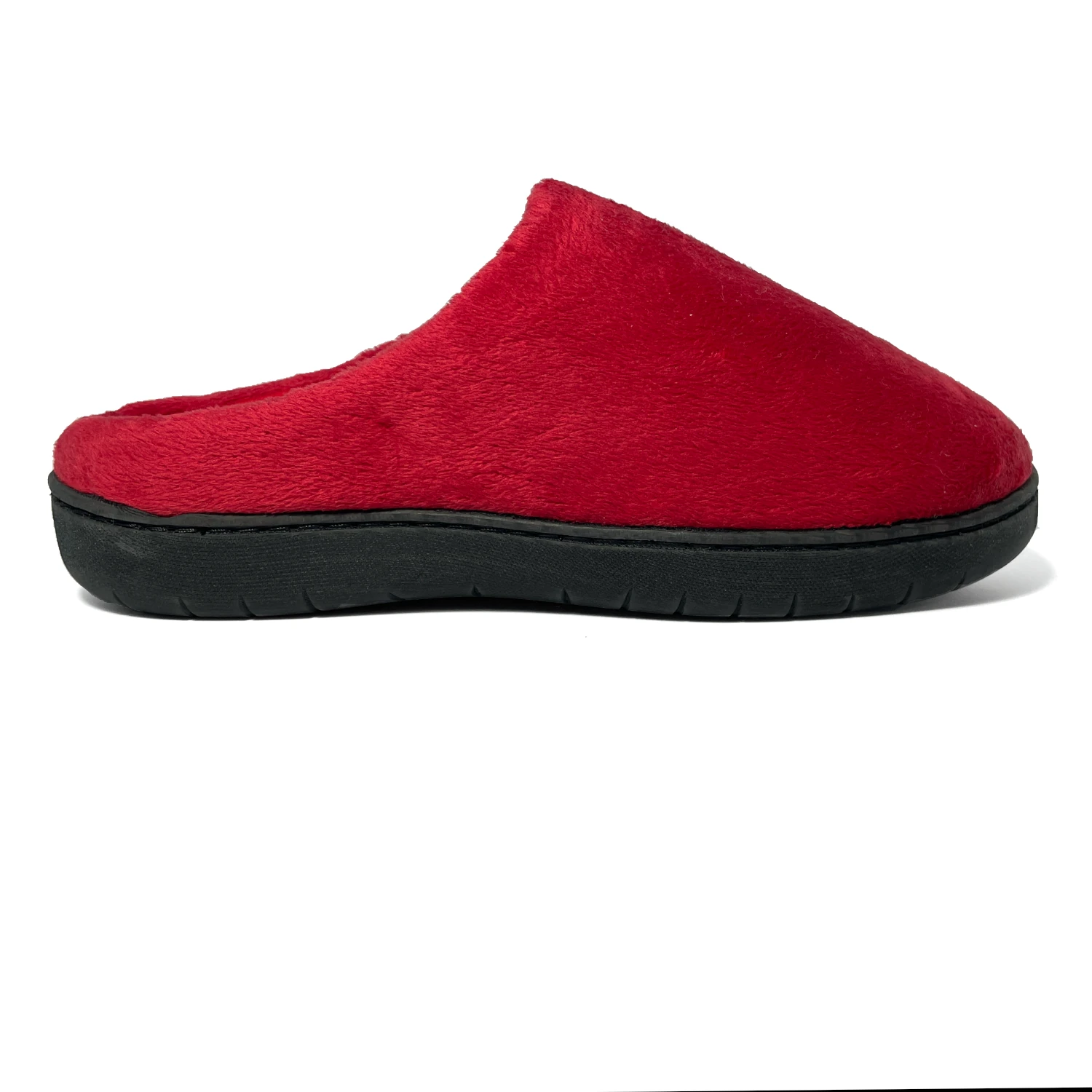 retts ladies half slipper red 2