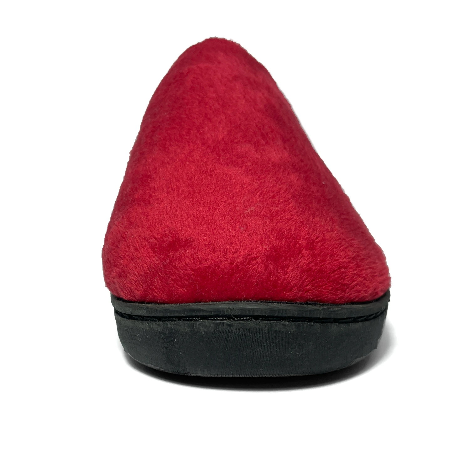 retts ladies half slipper red 3
