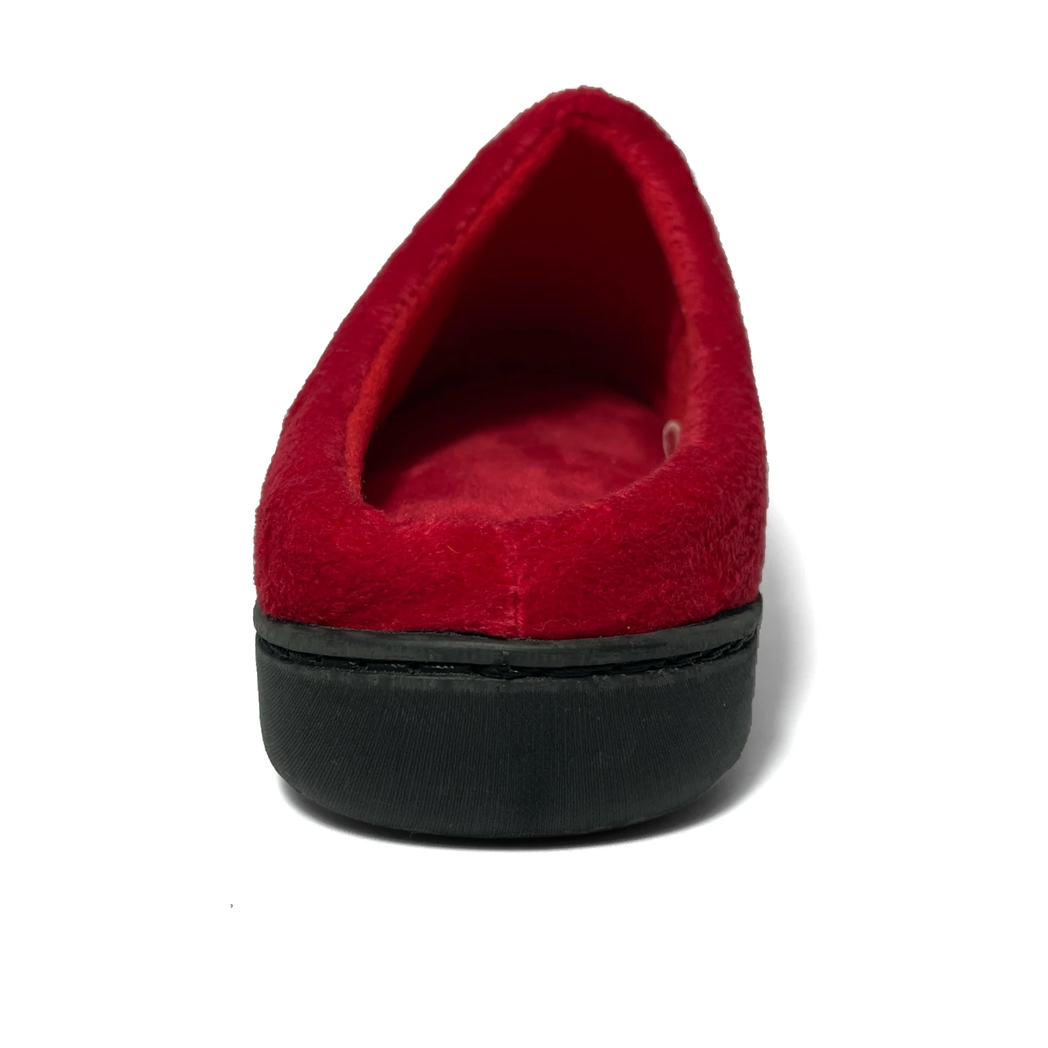 retts ladies half slipper red 4