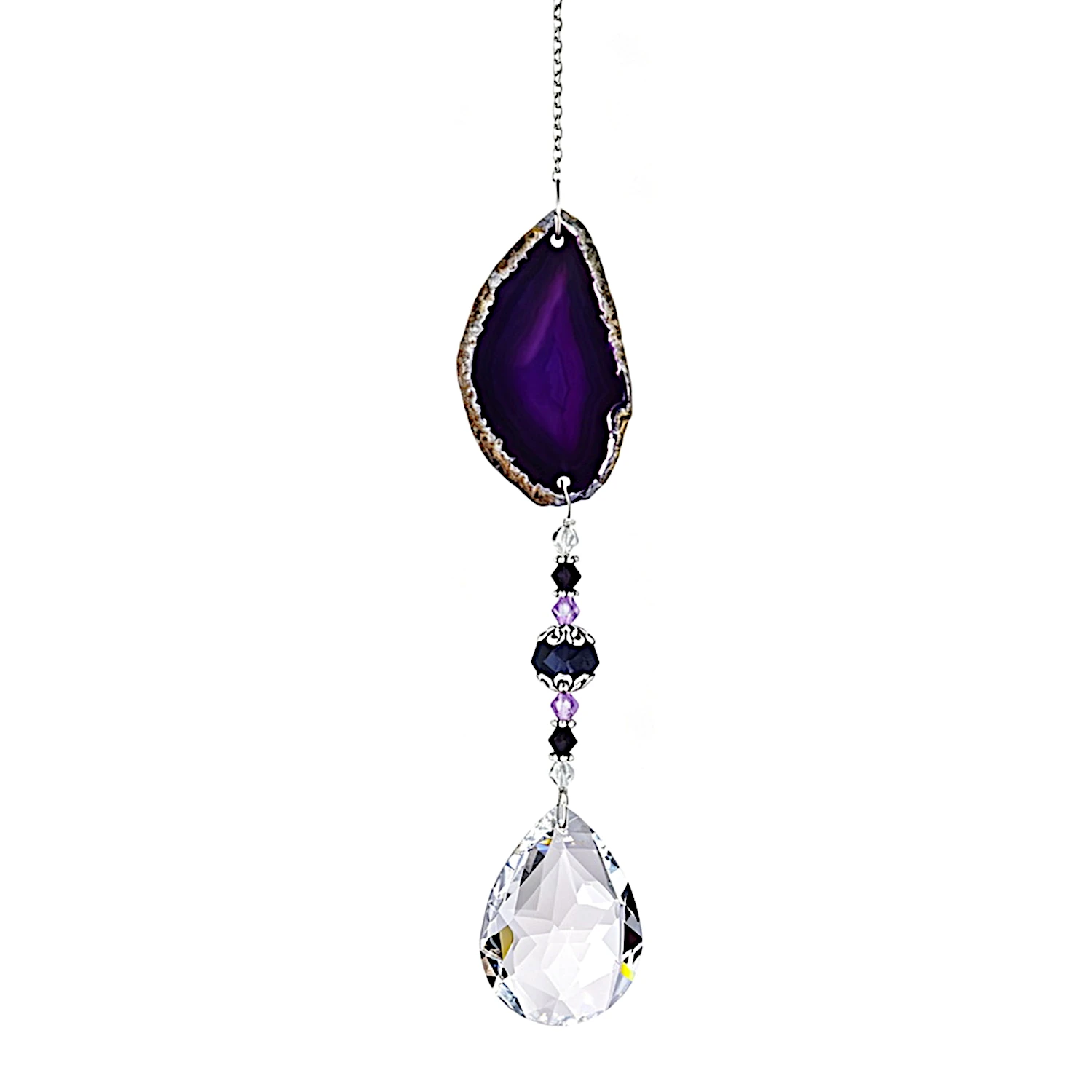 blc080 purple geode slice sun catcher 1