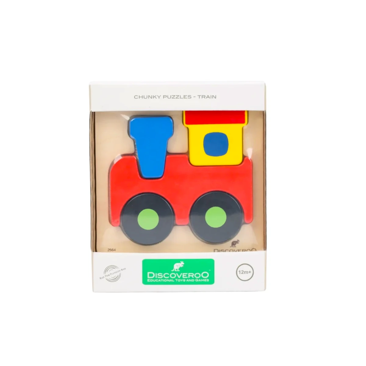 discoveroo chunky puzzle train 1