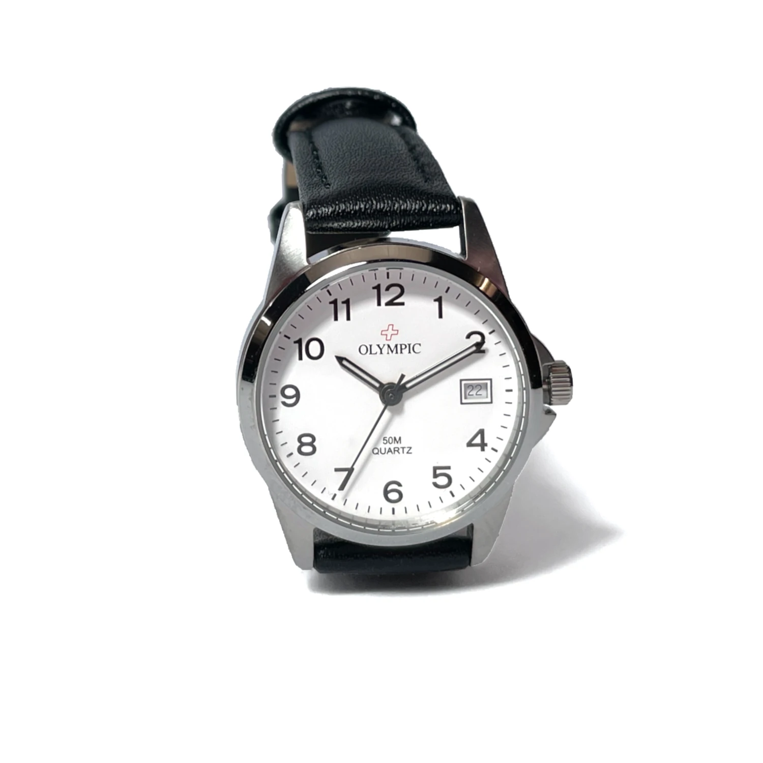 everyday series large ladies steel black leather 1