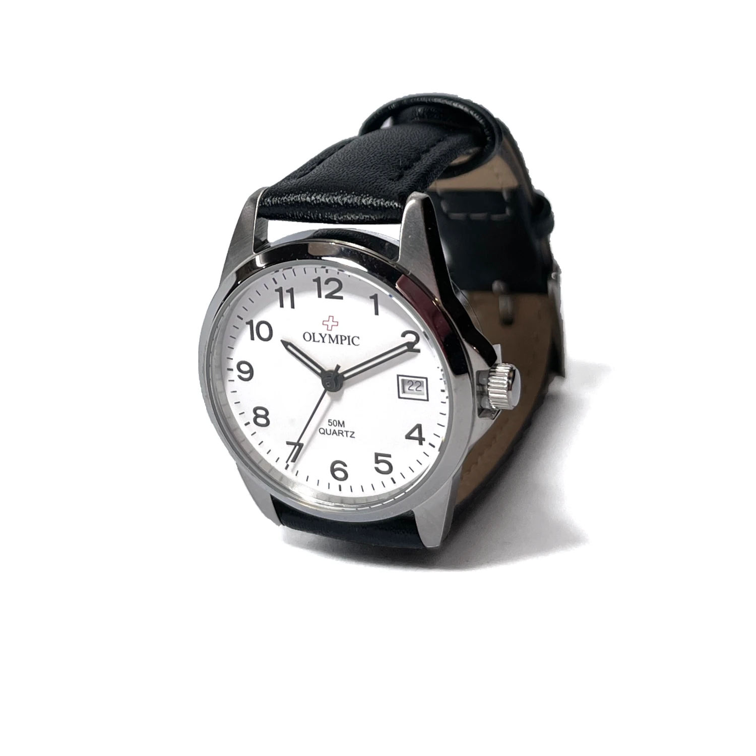 everyday series large ladies steel black leather 2