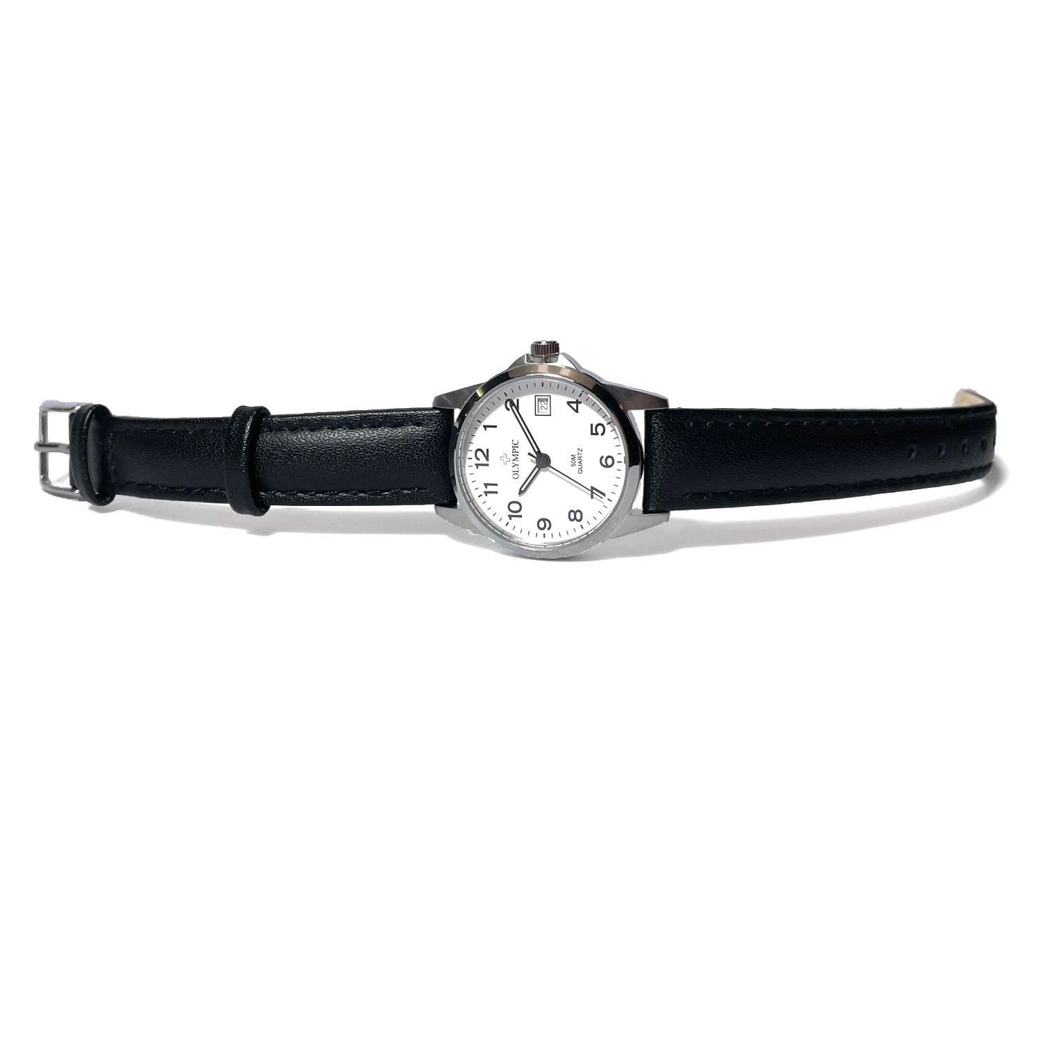 everyday series large ladies steel black leather 6