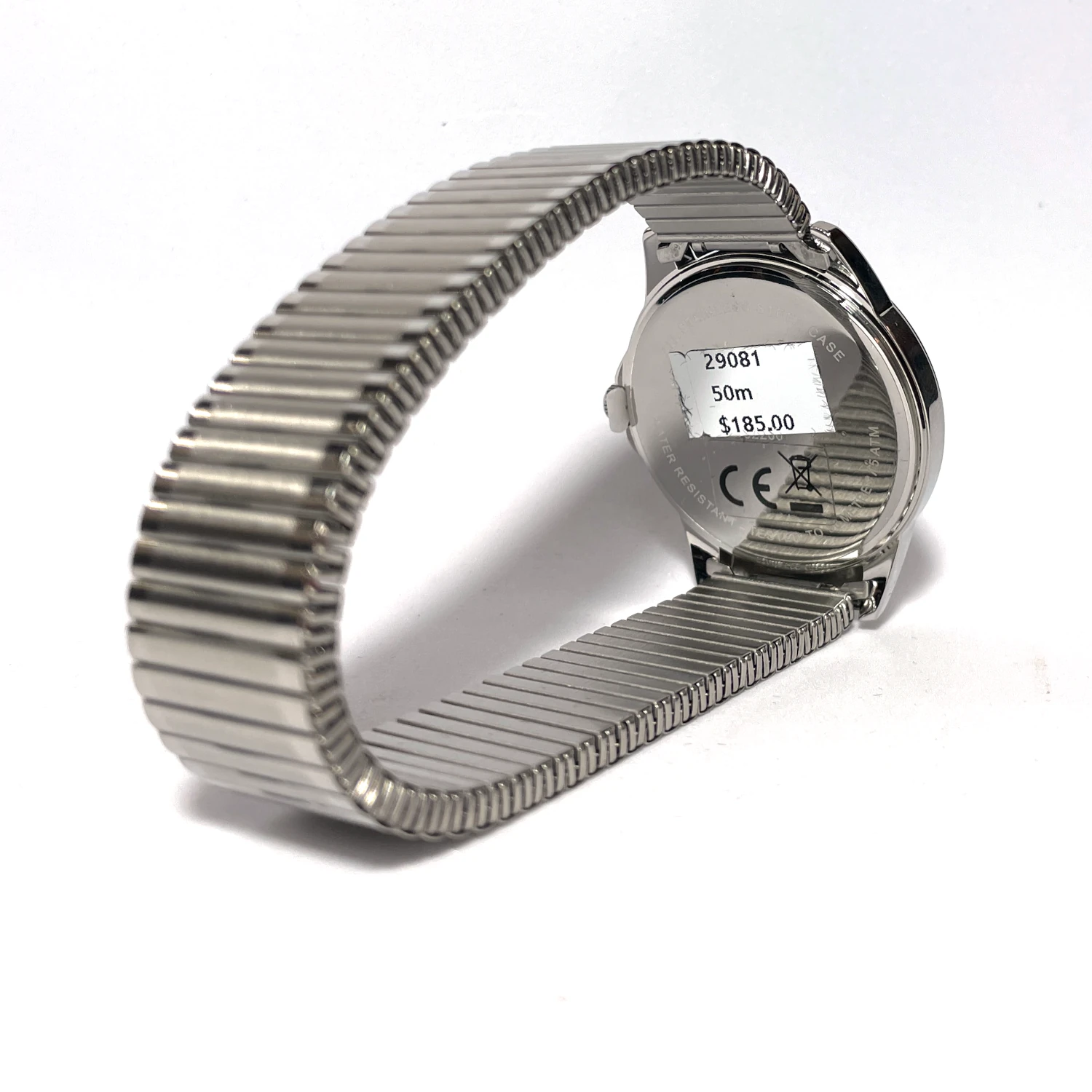 olympic gents expander watch steel 5