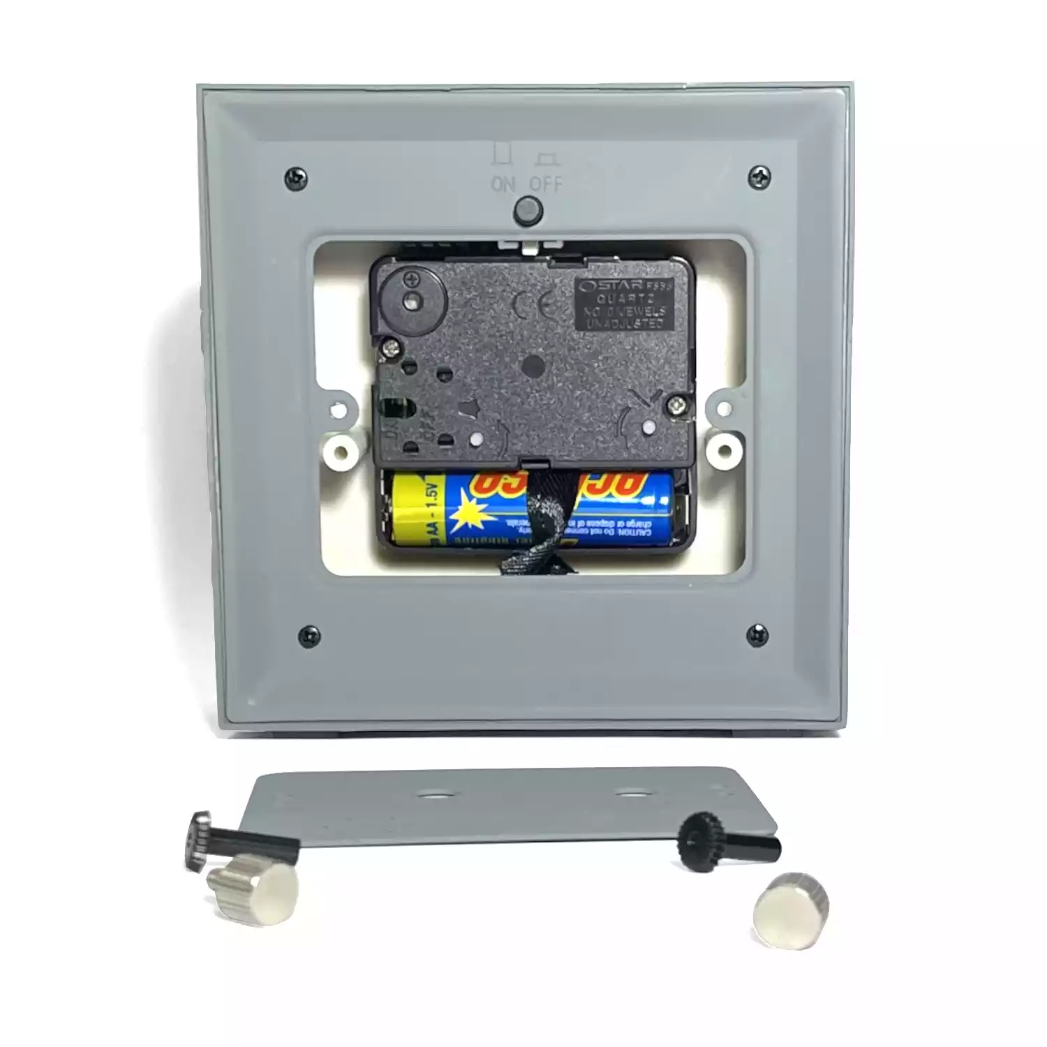 olympic square metal alarm clock 4