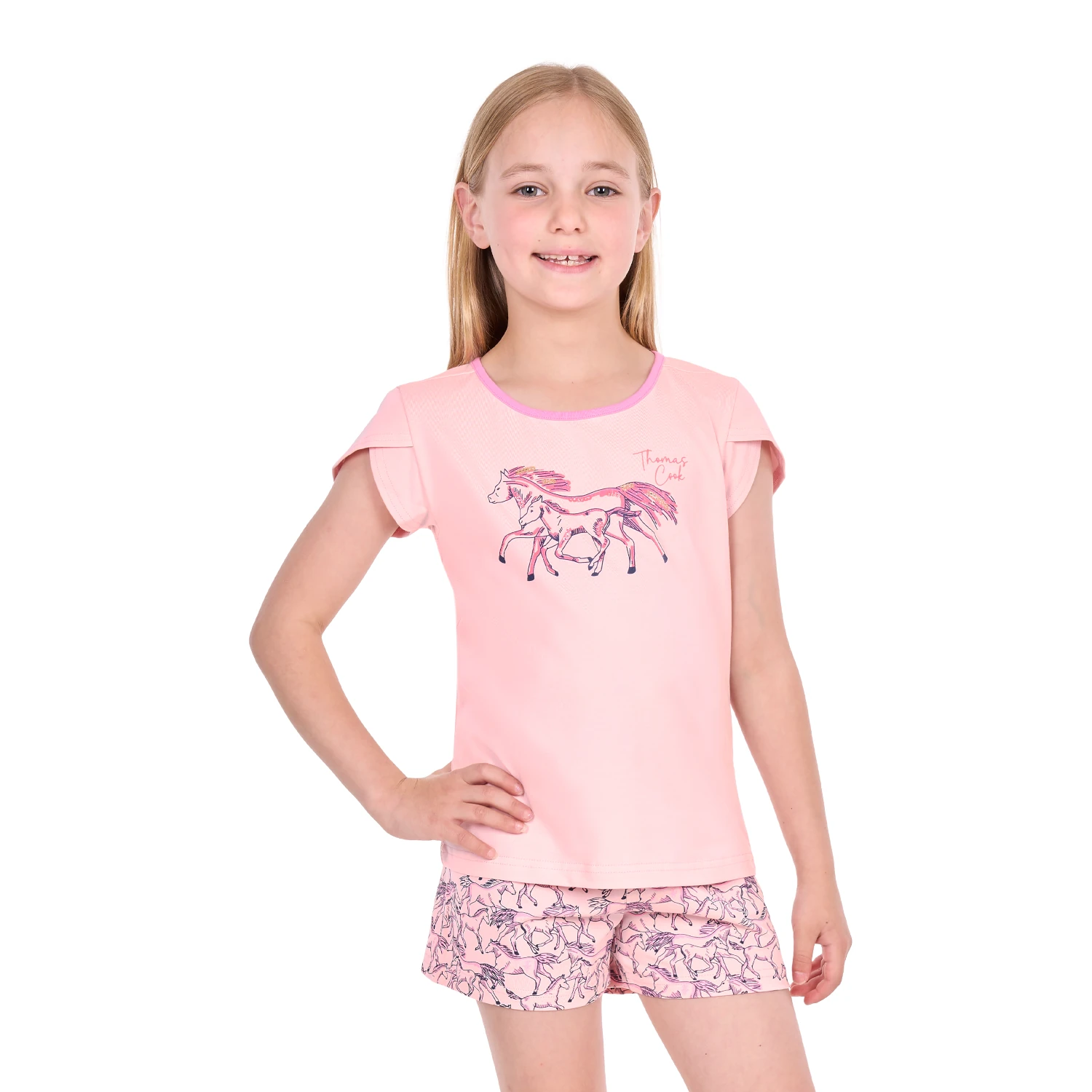 thomas cook girls horses pj peach 1